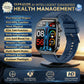 Upgraded Micro Physical Examination Smart Watches For Man Uric Acid Body Fat Five Organ Health Watches Bluetooth Call SmartWatch