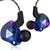 Genuine QKZ AK6 Gaming Headset Gamer Headphones 3.5mm Cable Ear Phones Noise Reduction Hands Free Wired Earphones For Sports
