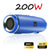 VIVO 200W Portable Bluetooth Speaker IPX7 Outdoor Waterproof HIFI Pillar Speaker Subwoofer Stereo Speaker FM Radio TF Boom Box