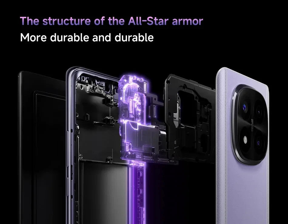 Xiaomi Redmi Note 14 Pro+ 5G 6.7" AMOLED 200MP Camera 120Hz Snapdragon 7s Gen 3 Global Version