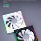 UPSIREN UF-1 PRISM 4 PRO Computer Chassis Fan 12cm ARGB 4 Pin PWM Quiet Cooling Fan 12V Large Air Volume 45.2CFM/600-1500RPM