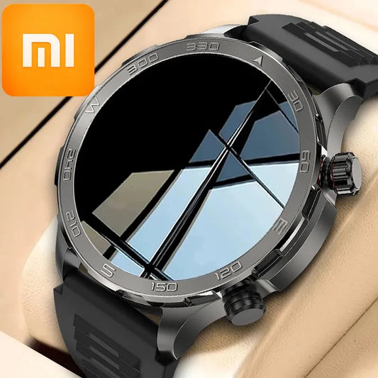 Xiaomi 2026 Bluetooth Call Smart Watch Men For Huawei AMOLED HD Large Screen Heart Rate IP68 Waterproof GPS Sports Smart Watch
