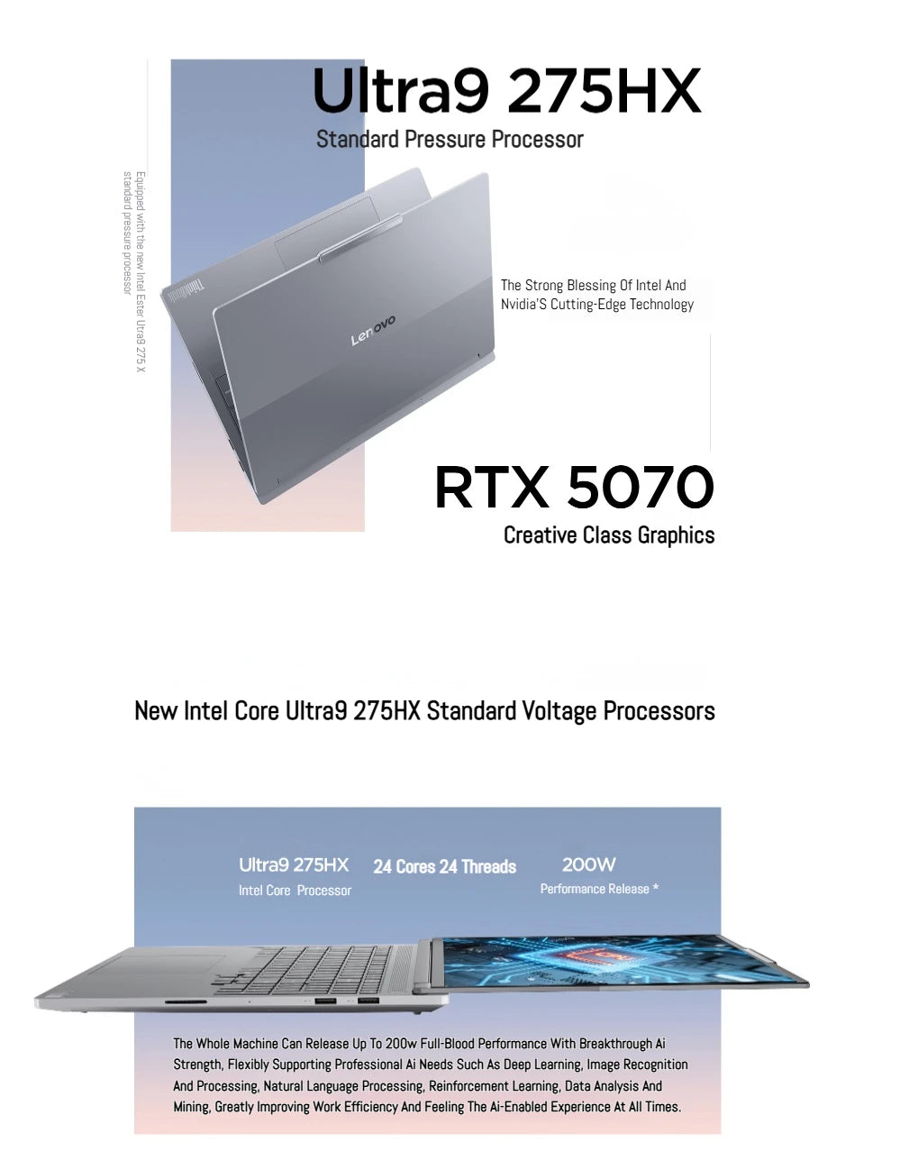 2025 ThinkBook 16p Laptop Intel Core Ultra 9 275HX RTX 5060/5070 32GB DDR5 1TB SSD 16" 3.2K/2.5K IPS LCD Screen Lenovo Notebook