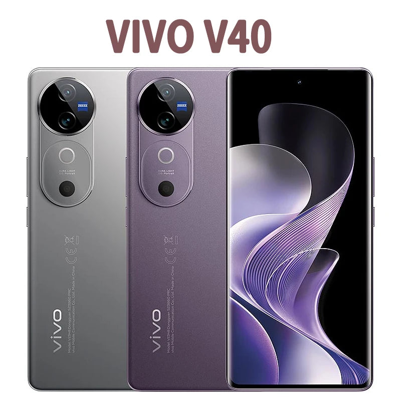 VIVO V40 Lite Smartphone 6.78'' HD+ Display 50MP Dual Camera 5000mAh Big Battery 44W Fast Charging Android 14 Mobile Phone