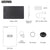VINSA T1161 Graphics Drawing Tablet Ultra-thin Art Creation Sketch with Battery-free Stylus 8 Pen Nibs 8192 Levels Pressure