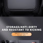 SEAMETAL 6-Pocket Car Seat Back Storage Bag Wear-Resistant Car Backseat Organizer Tissue/Cup Holder Waterproof Anti-Kick Pad