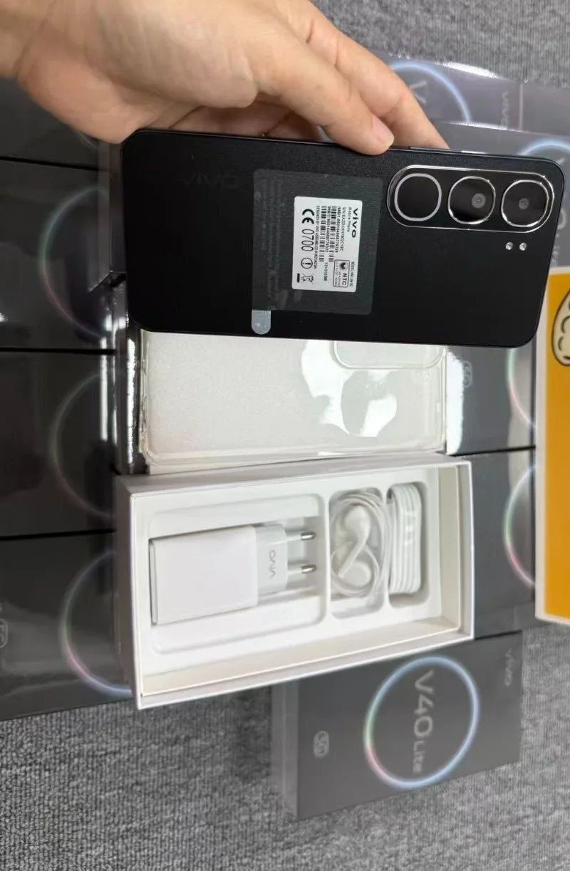 VIVO V40 Lite Smartphone 6.78'' HD+ Display 50MP Dual Camera 5000mAh Big Battery 44W Fast Charging Android 14 Mobile Phone