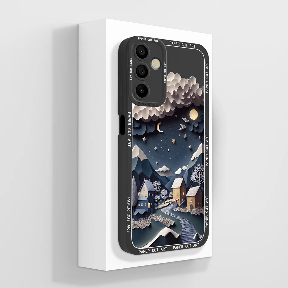 Phone Cases For Samsung Galaxy A15 Lovely Cats Camera Protection Soft Silicone Cover For SamsungGalaxy A 15 Fundas Bumper Coque