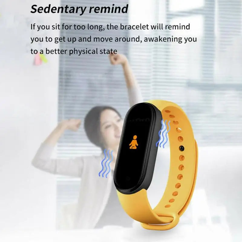 M5 Smart Band Waterproof Sport Smart Watch Men Woman Blood Pressure Heart Rate Monitor Fitness Bracelet For Android IOS