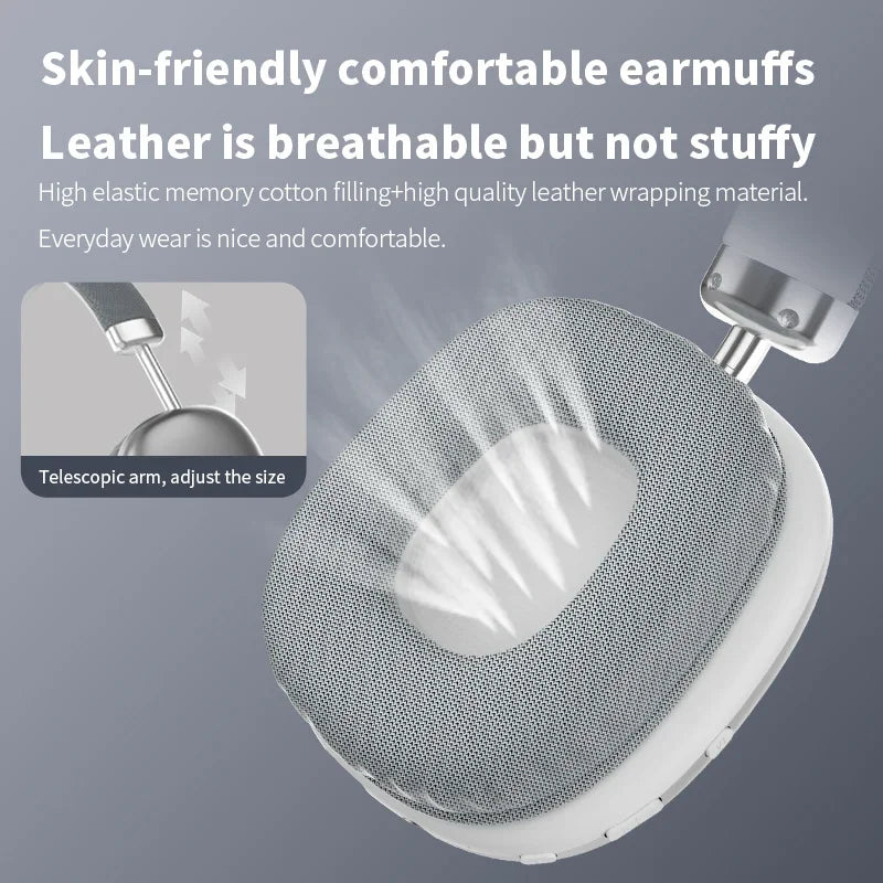 2025 NEW Air Max Bluetooth Earphone Over ear Wireless Headset stereo surround gaming Headphone For Apple Iphone Xiaomi Phone