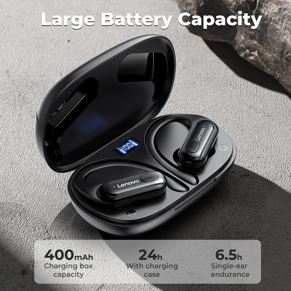 Original Erazer XT60 PRO Sports Wireless Headphones Bluetooth  Earphones HiFi Lenovo Earbuds with Mic Earhook
