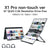 EHOMEWEI Dual Screen Portable Monitor X Series Drive-free Phone-touch FHD 2K 15.6“  16“ For Laptop Windows Macbook