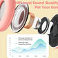 Wireless Headphones Cat Ear Gaming Headset Glow Light Bluetooth-Compatible Helmets Cute Over-Ear Headsets For Kids And Adult