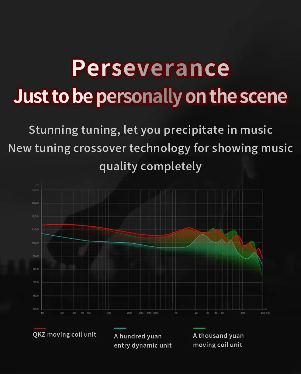 Genuine QKZ AK6 Gaming Headset Gamer Headphones 3.5mm Cable Ear Phones Noise Reduction Hands Free Wired Earphones For Sports