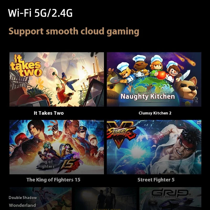GAMEMT E5 Ultra Gaming Console Hall-Effect Joystick Handheld 5" 1280*720 60Hz IPS Touch Screen 5000mAh Portable Android Consoles