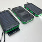 Real Capacity 200000mAh  Large Capacity Solar Power Bank New Portable With Lanyard Compass External Battery Outdoor Camping