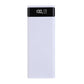 8X18650 Dual USB Power Bank Shell Micro USB Type C 5V 4.5A DIY Case Battery Charge Storage Box Super Fast Charge without Battery