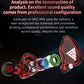 Genuine QKZ AK6 Gaming Headset Gamer Headphones 3.5mm Cable Ear Phones Noise Reduction Hands Free Wired Earphones For Sports
