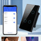 Smart Life Wifi+Bluetooth Touch Light Switch No Neutral Wire &Neutral Wire US Touch Panel Wall Switches Tuya Alexa Google Home