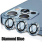 3PCS Camera Lens Protector For iPhone 16 15 14 Pro Max Plus Metal Protector Glass For iPhone 15 14 PM 13 Promax Mini Camera Lens