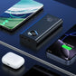 VIVO 50000mAh Power Bank High Capacity 120W Fast Charging Power Bank Portable External Battery Charger With LED Digital Display