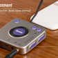 Synido Live Dock A10/A20 Audio Adapter with USB-C Music Recording Portable Audio Interface for iPhone Android Phones PC computer
