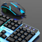 GTX350 Gaming Keyboard Mouse Combos Computer Laptop Backlight Gamer Kit LED Wired Usb Keyboard GTX350 Set-Black