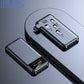 New Style BCAK power bank 20000mAh self-contained cable fast charging mini mobile phone gift mobile power supply