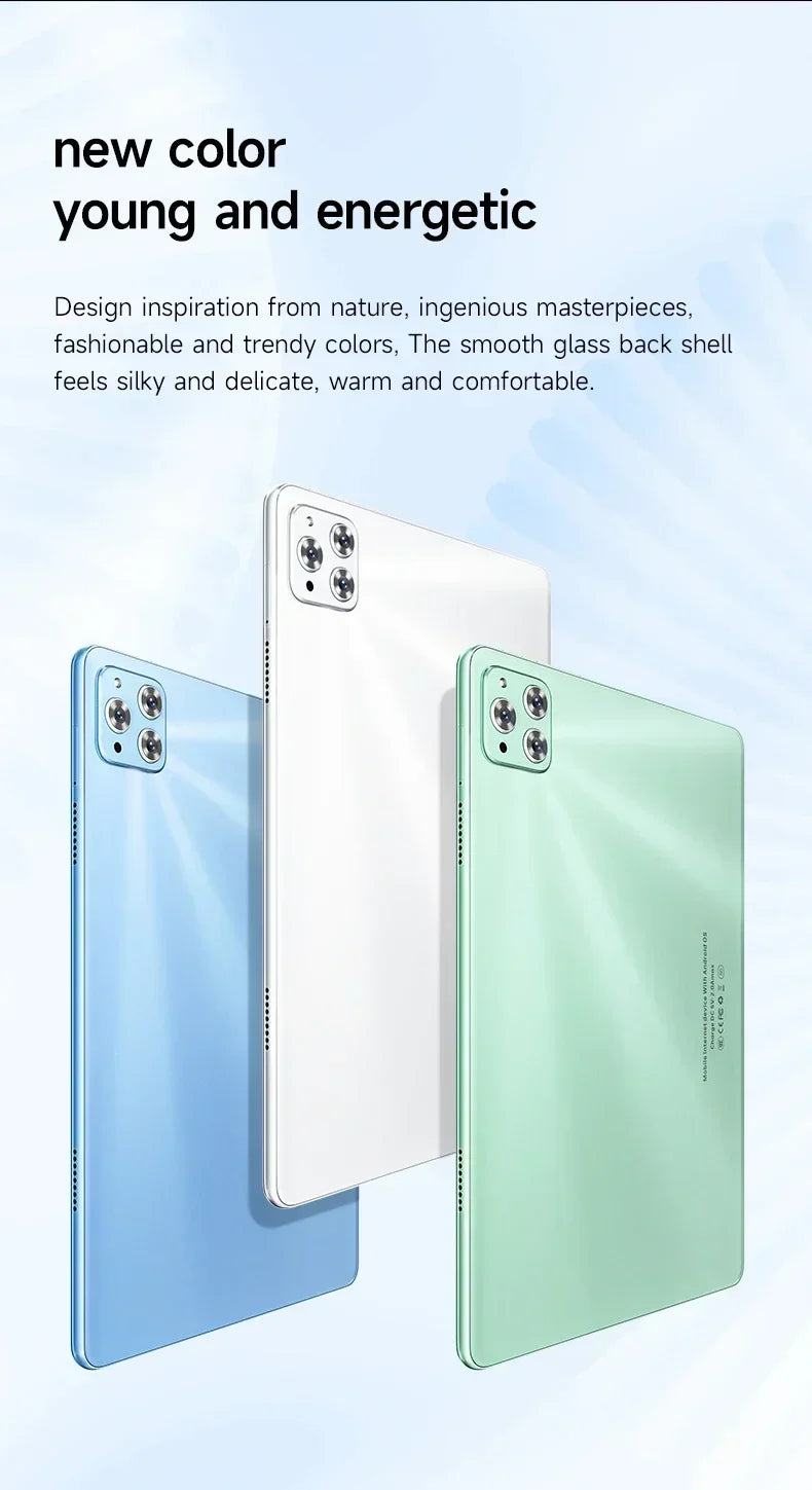 2025 Original iPad Air Pro Tablet PC Android14 22GB+2TB 20000mAh Snapdragon870 Tablet PC 5G Dual SIM Card WIFI HD 4K Tab PC