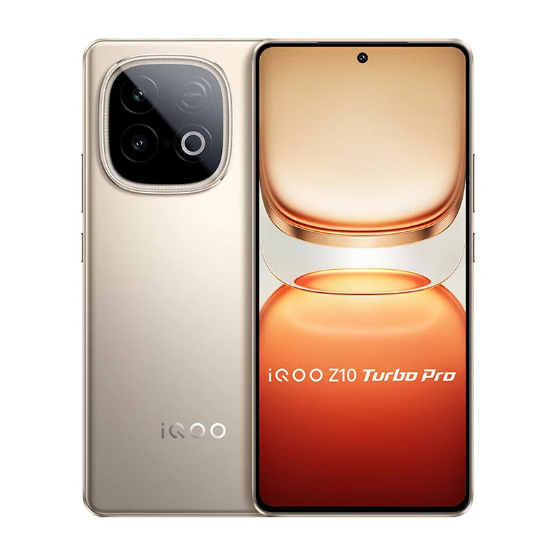 Vivo iQOO Z10 Turbo pro Smartphone Official in Stock Snapdragon 8S Gen 4 6.78' 144Hz AMOLED 7000mAh 120W Fast Charge 50MP Camera