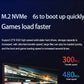 2025 New Gaming Laptop Computer Intel Core i9-10885H i7 8750H GTX1650 4G 16.1 Inch IPS Screen RAM Max 64GB 2*DDR4 2*M.2 NVMe