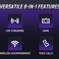 Synido Live Dock A10/A20 Audio Adapter with USB-C Music Recording Portable Audio Interface for iPhone Android Phones PC computer