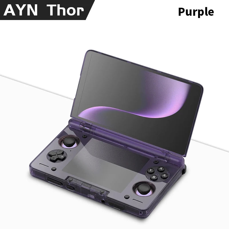 AYN Thor Android Handheld Dual Screen Clamshell 6'' AMOLED Screen 1080p Gaming Entertainment Device
