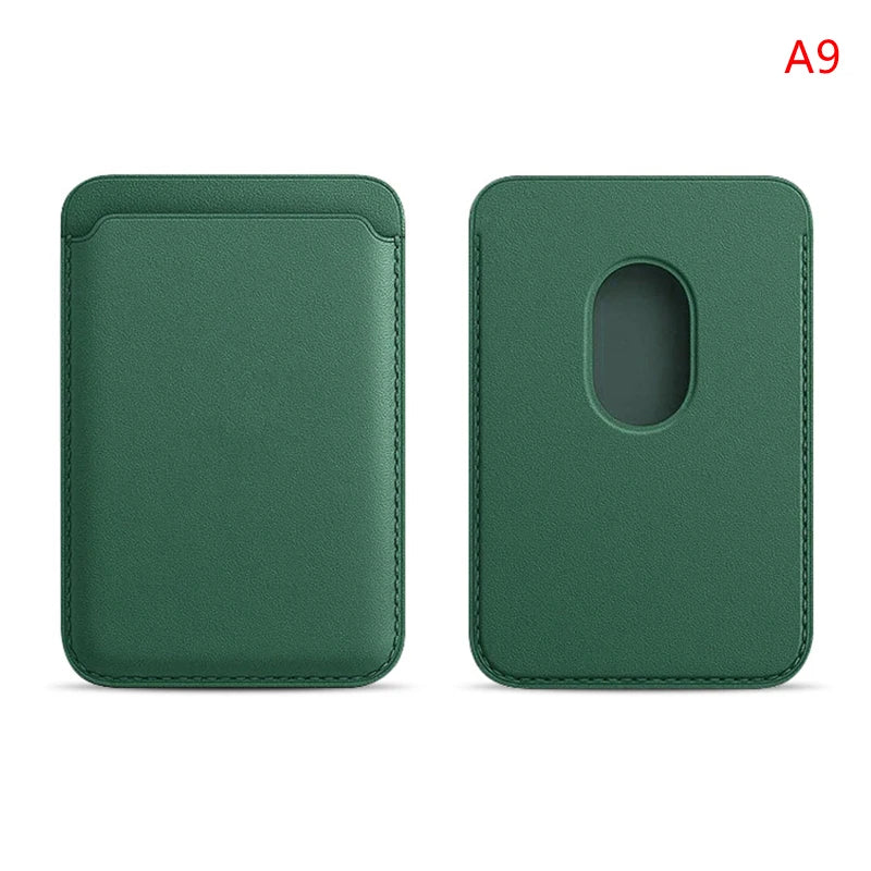 Luxury For Magsafe Magnetic Leather Wallet Case For iPhone 13 17 16 14 Pro Max 15Pro S25 Card Holder Phone Bag Cover Accessories