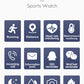 Multifunctional Smart Watch Men Women Bluetooth Connected Phone Music Fitness Sports Bracelet Sleep Monitor Y68 Smartwatch D20