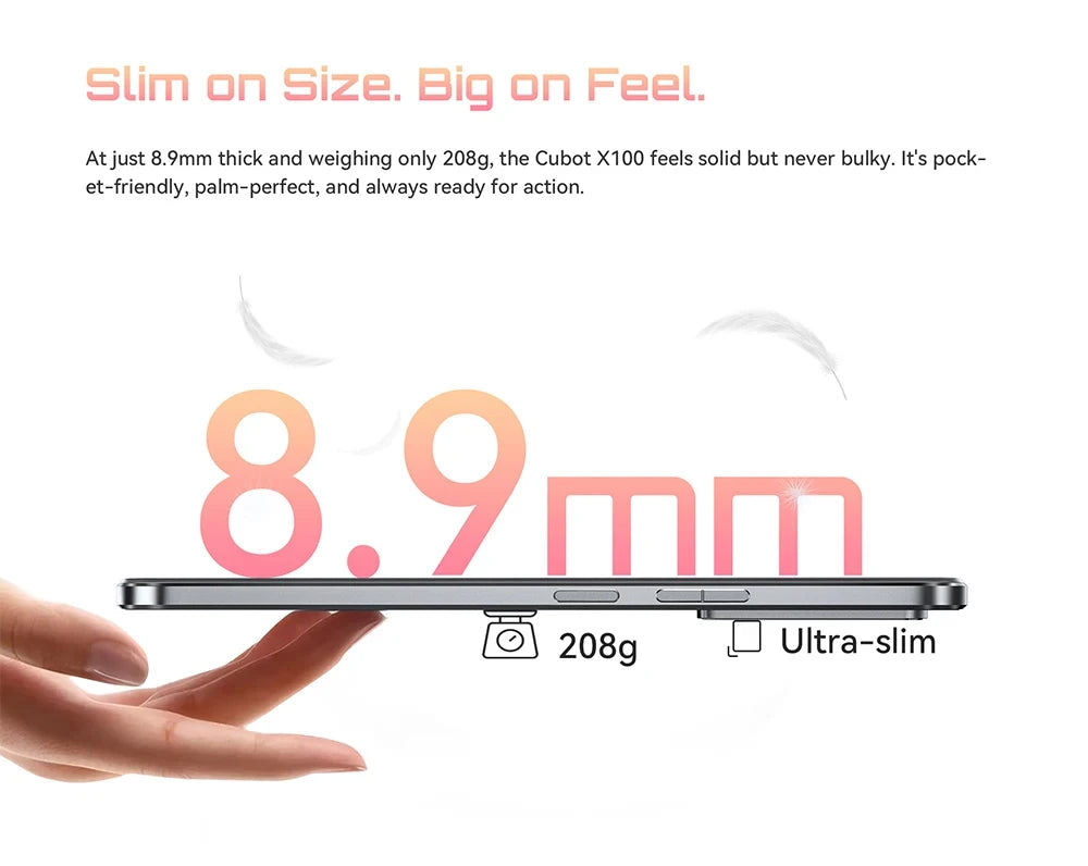 NEW Cubot X100 Android 15 Smartphone Dimensity 7025 5G 1.72" Rear Display 64MP Main Camera 5100mAh Battery 33W Fast Charging NFC