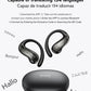 HTC NE19 Bluetooth Earphones AI OWS Sports Wireless Headphones with Mic Powerful Bass AI Translator Earbuds Waterproof Long Life