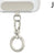 Metal Phone Lanyard Gasket Patch Rotatable Metal Buckle Hanging   Steel Clip Card Cord Tab Mobile Phone Accessories