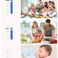 Meian-Smart Home Doorbell, Wireless Outdoor Doorbell, IP65 Waterproof Door Bell, 60 Songs, Smart Security Alarm, Door Bell Chime