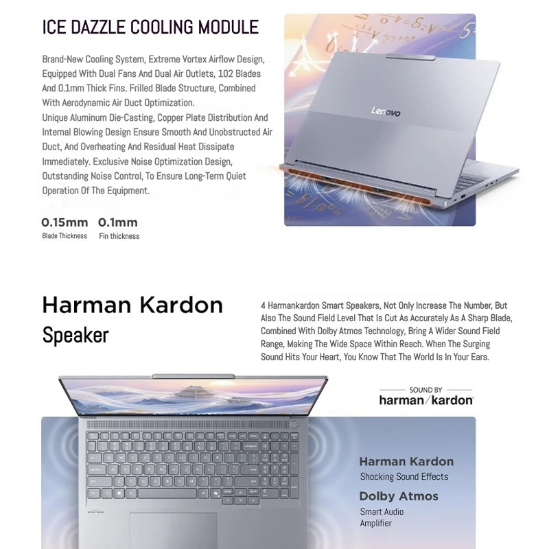 2025 ThinkBook 16p Laptop Intel Core Ultra 9 275HX RTX 5060/5070 32GB DDR5 1TB SSD 16" 3.2K/2.5K IPS LCD Screen Lenovo Notebook
