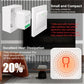 16A Tuya WiFi Smart Switch 2-way Control with Energy Monitor Switch Mini Smart Breaker Smart Life Control  Alexa Via Google Home