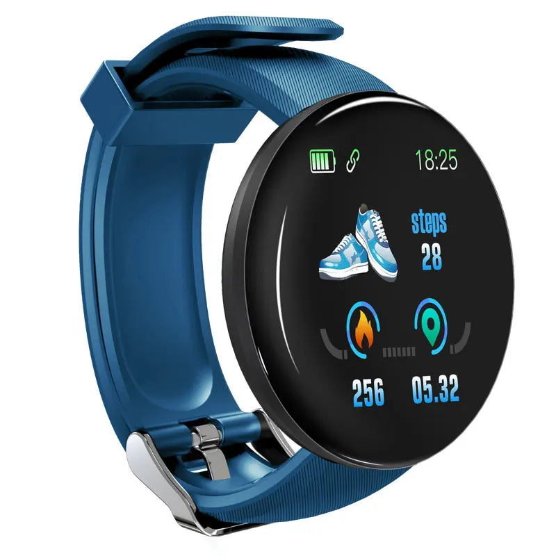 New Smart Watch Men Women Smart Bracelet LED D18 Smartwatch Waterproof Smart Touch Screen Bracelet reloj Inteligente 2022 hombre