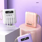 Mirror Screen Mini Fast Charge Large Capacity 20000 MAh Fast Charging Power Bank Sharing With Cable Mobile Power Supply