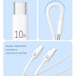 1/3Pcs 10A Cable 120W Super Fast Charging Type C To Type C Cable Highspeed Data Transfer For iPhone Samsung Xiaomi Charger Cable