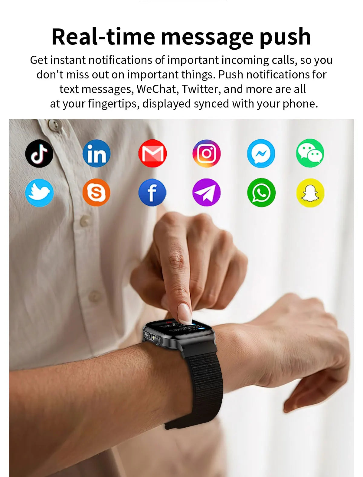 2025 New Smart Watches For man Health ECG+HRV Blood Oxygen Uric Acid Fitness Sport Tracker Watch body fat Sleep Call Smartwatch