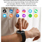 2025 New Smart Watches For man Health ECG+HRV Blood Oxygen Uric Acid Fitness Sport Tracker Watch body fat Sleep Call Smartwatch