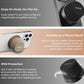 MOMAX 1-Vibe Go Magnetic Portable True Wireless Speaker Phone Stand IPX6 Waterproof Protection Long Play Time High Quality