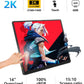 ZSUS 2160*1440  14-inch 2K Portable Monitor 60HZ For Laptop XBox PS4 / 5 Switch TV Box Cell Phone PC Extension  Mobile