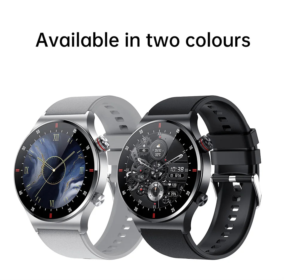 GPS ECG+PPG Bluetooth Call Smart Watch Men 2025 Sports Bracelet NFC Waterproof Custom Watch Face Men SmartWatch For IOS Android