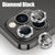 3PCS Camera Lens Protector For iPhone 16 15 14 Pro Max Plus Metal Protector Glass For iPhone 15 14 PM 13 Promax Mini Camera Lens